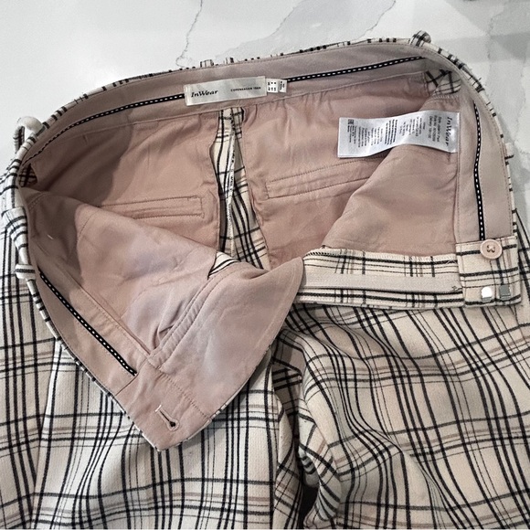 InWear Straight Cut Plaid Ankle Trouser - Picture 9 of 16